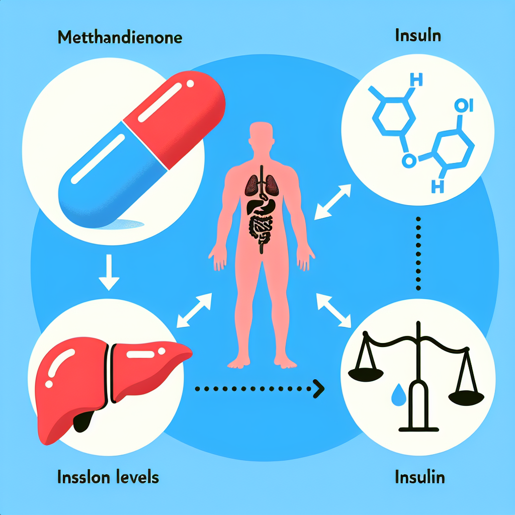 Einfluss von Methandienon auf den Insulinspiegel