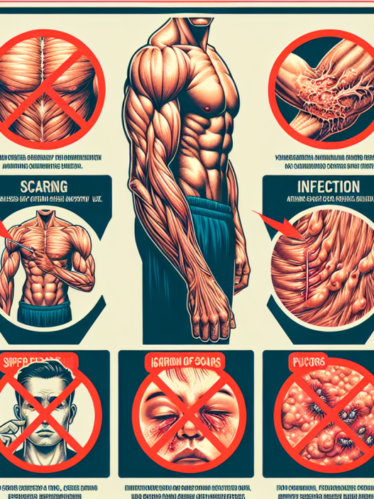 Die Risiken von Vernarbungen und Infektionsgefahr durch die Anwendung von Synthol