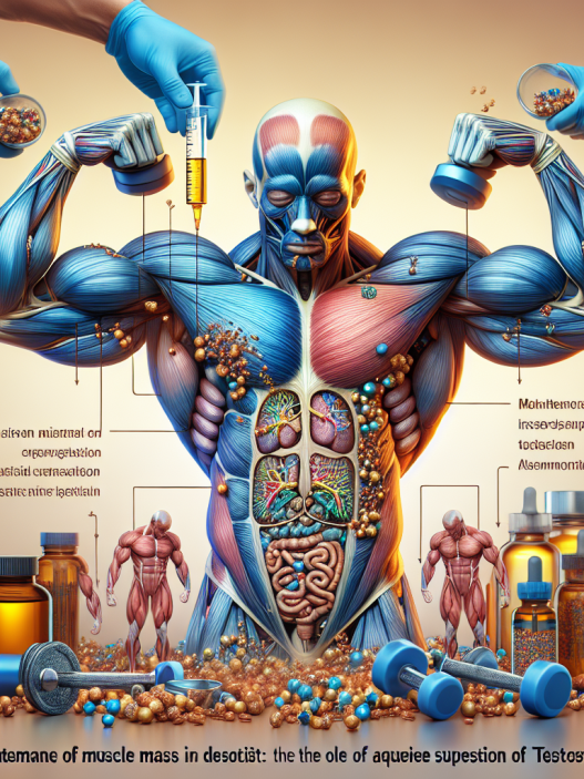 Muskelerhalt im Kaloriendefizit: Die Rolle der Wassrige suspension von testosteron