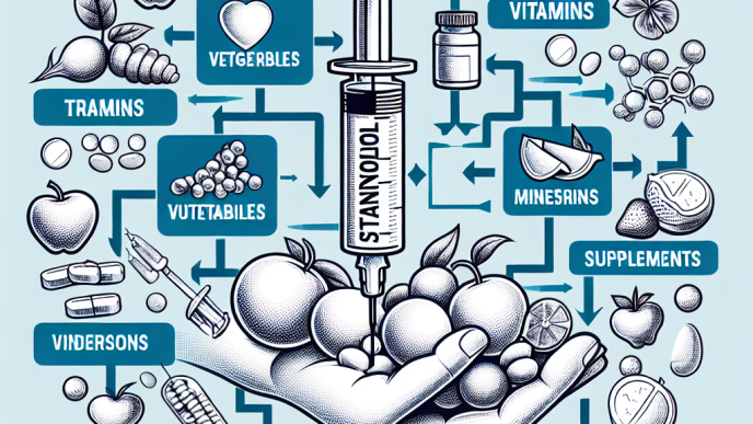 Optimale Vitamin- und Mineralstoffzufuhr zur Unterstützung der Stanozolol-Injektion