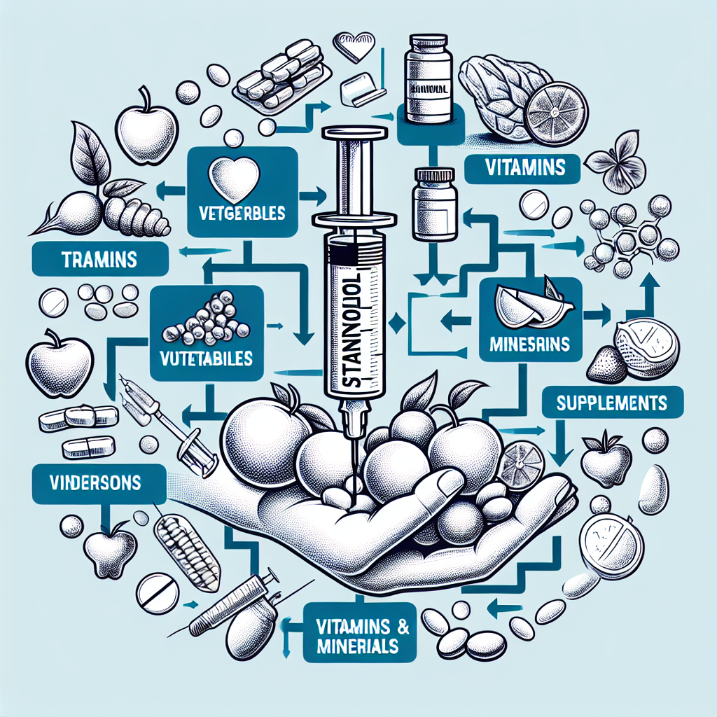 Optimale Vitamin- und Mineralstoffzufuhr zur Unterstützung der Stanozolol-Injektion