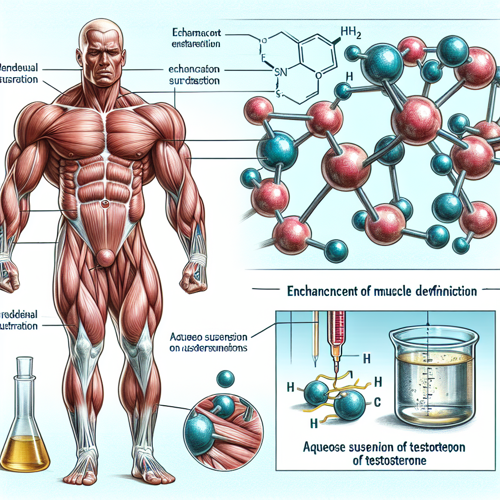 Optimierung der Muskeldefinition und -härte durch Wassrige suspension von testosteron: Ein Expertenleitfaden