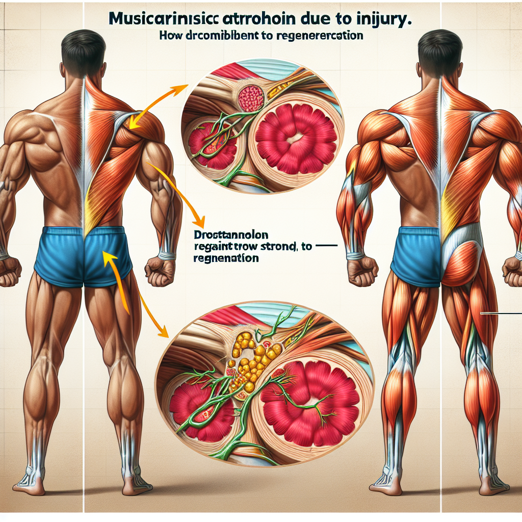 Verletzungsbedingter Muskelschwund: Wie Drostanolon zur Regeneration beitragen kann