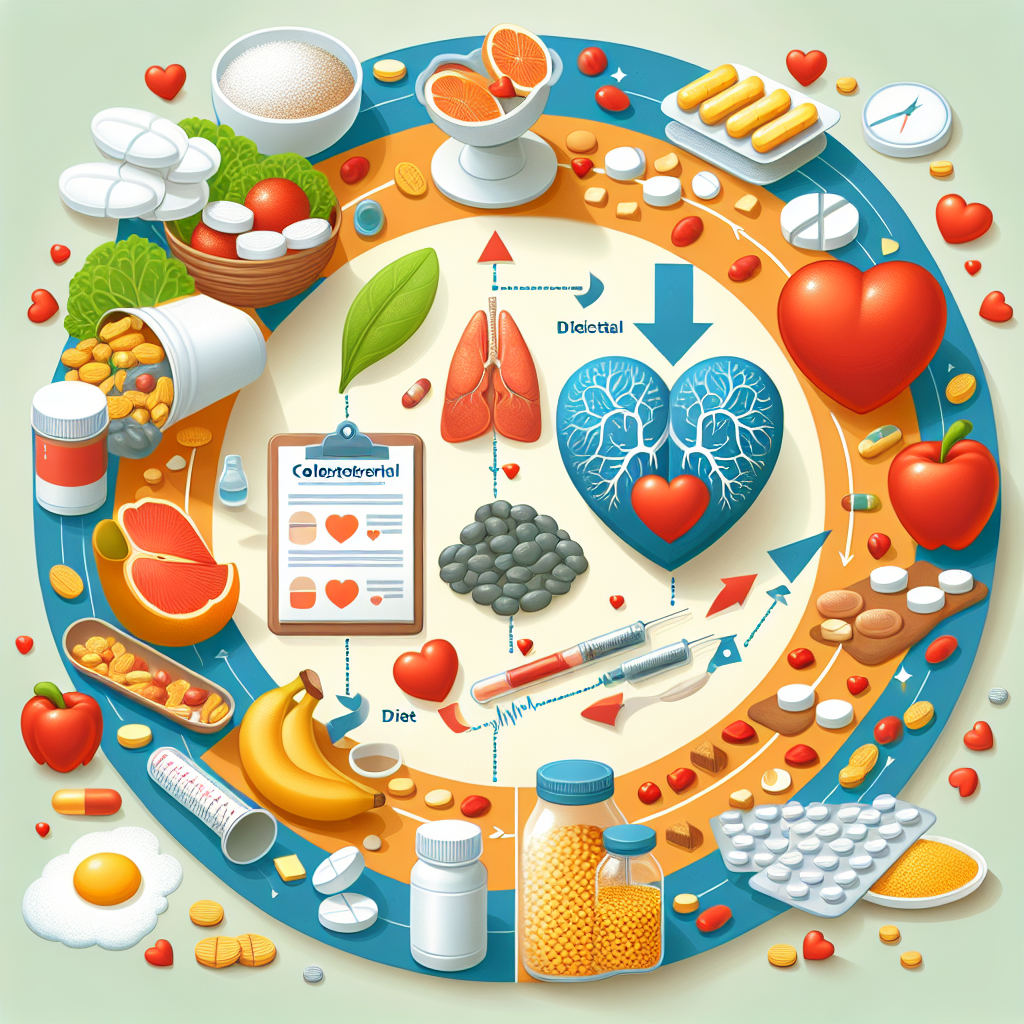 Cholesterinsenkung durch Diät und Medikamente: Die Rolle von Ezetimib