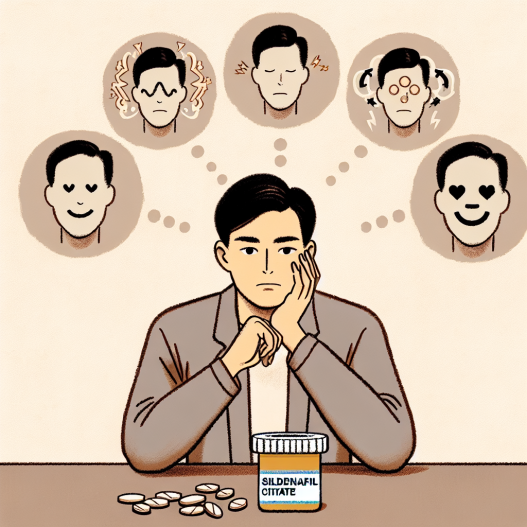 Die Auswirkungen von Sildenafil citrat auf die Psyche.