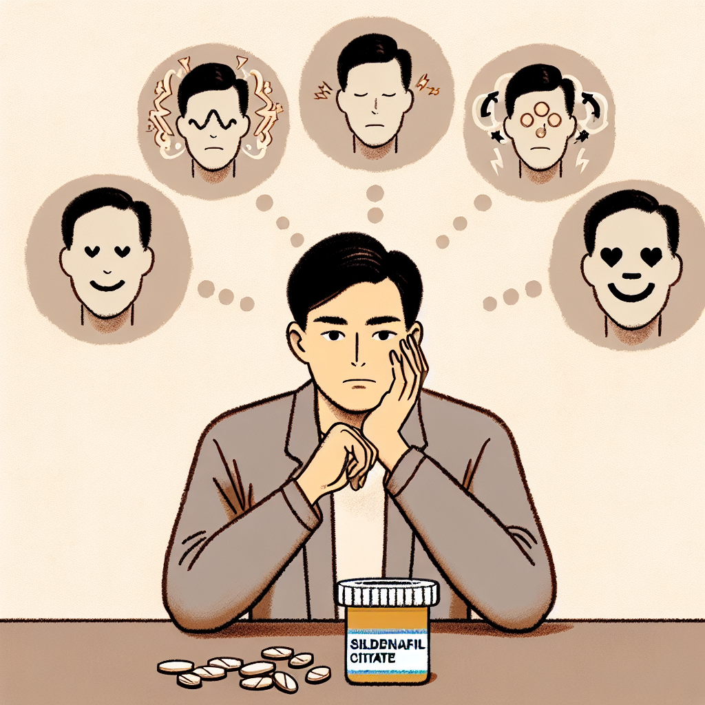 Die Auswirkungen von Sildenafil citrat auf die Psyche.