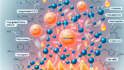 Die Rolle von CLA bei der Fettverbrennung bei Übergewicht.