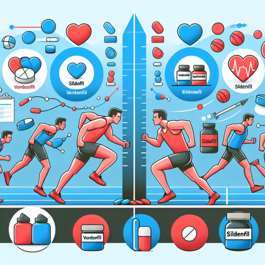 Unterschiede und Gemeinsamkeiten von Vardenafil und Sildenafil im Sport.