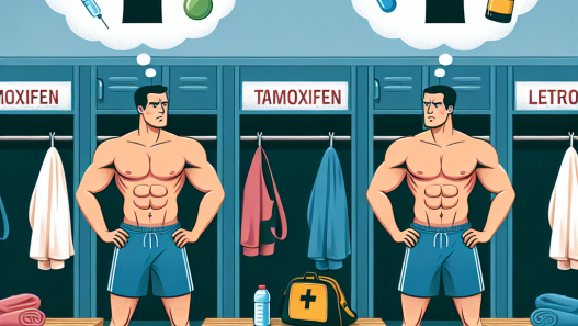 Vergleich der Nebenwirkungen von Tamoxifen und Letrozol im Sport.